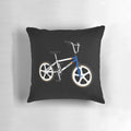 Retro Raleigh Burner Bike Pillow - Nostalgic 80s Inspired BMX Cushion