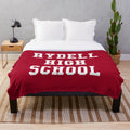 Rydell High School inspired retro plush blanket