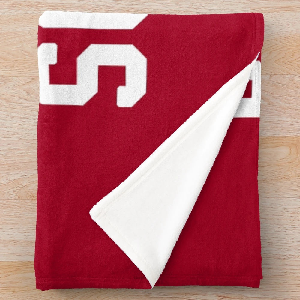 Rydell High School inspired retro plush blanket