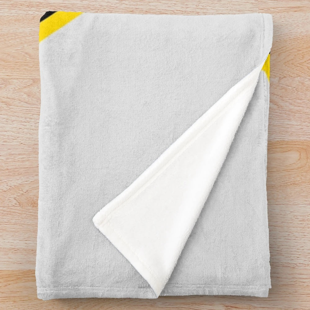 Shaw Brothers inspired plush blanket featuring classic martial arts movie logo