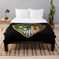 Shaw Brothers Kung Fu Cinema Inspired Plush Blanket