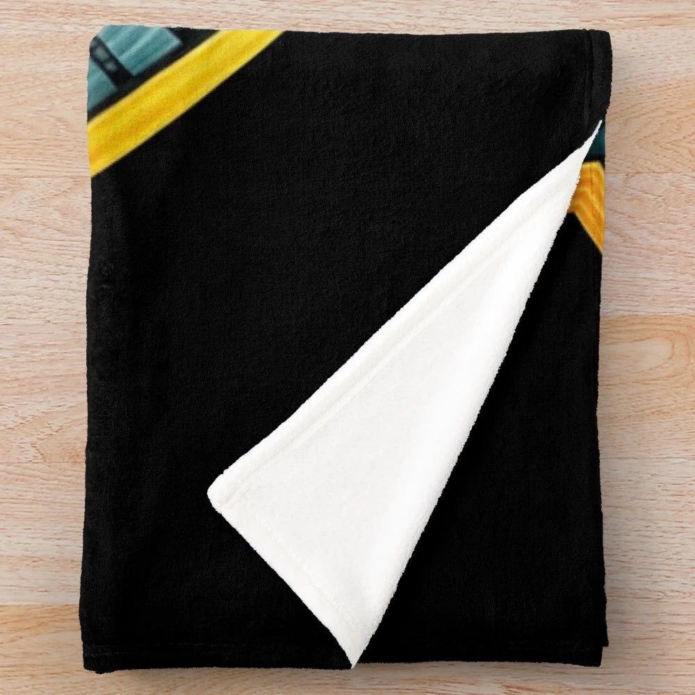 Shaw Brothers Kung Fu Cinema Inspired Plush Blanket