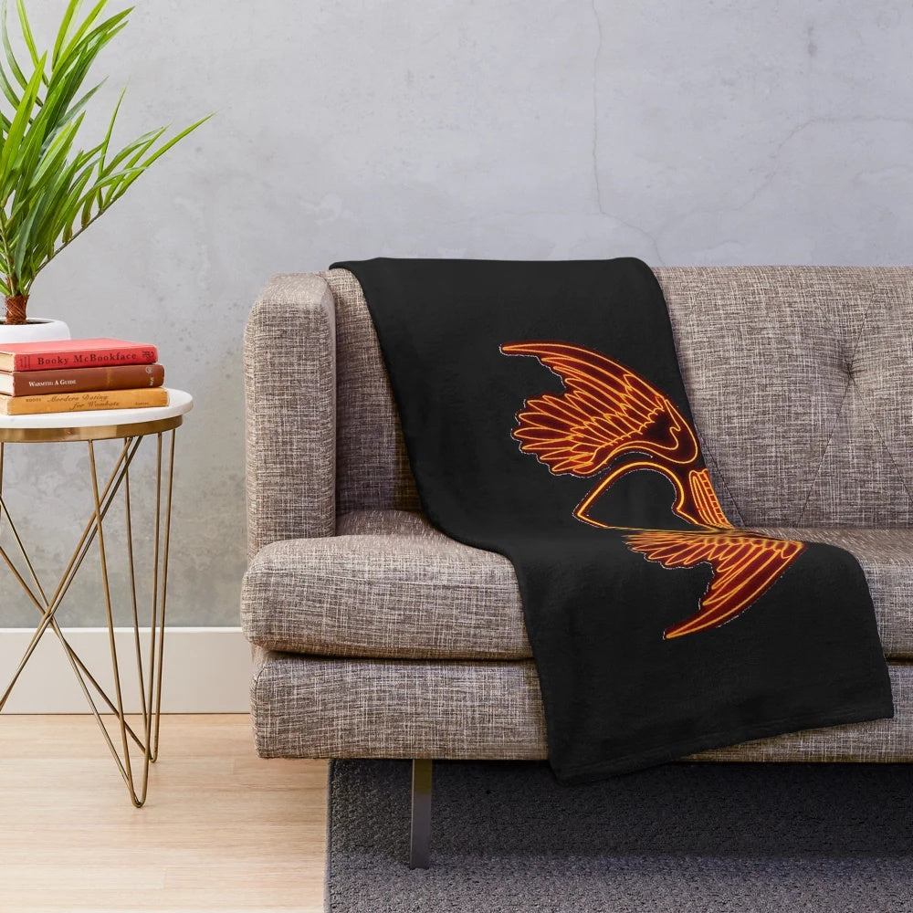 Soft plush blanket featuring the iconic Simple Minds band logo