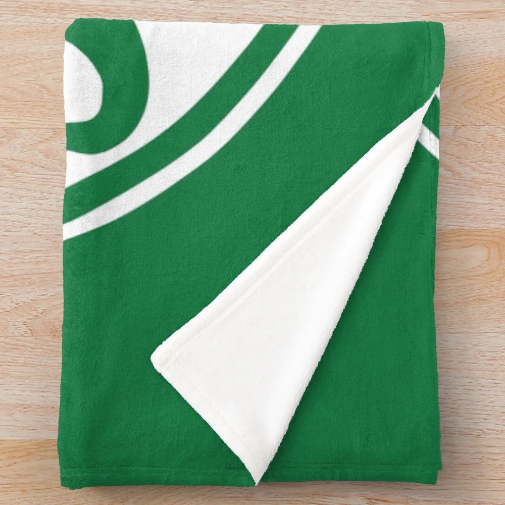 Sinclair Dino Gasoline inspired plush blanket