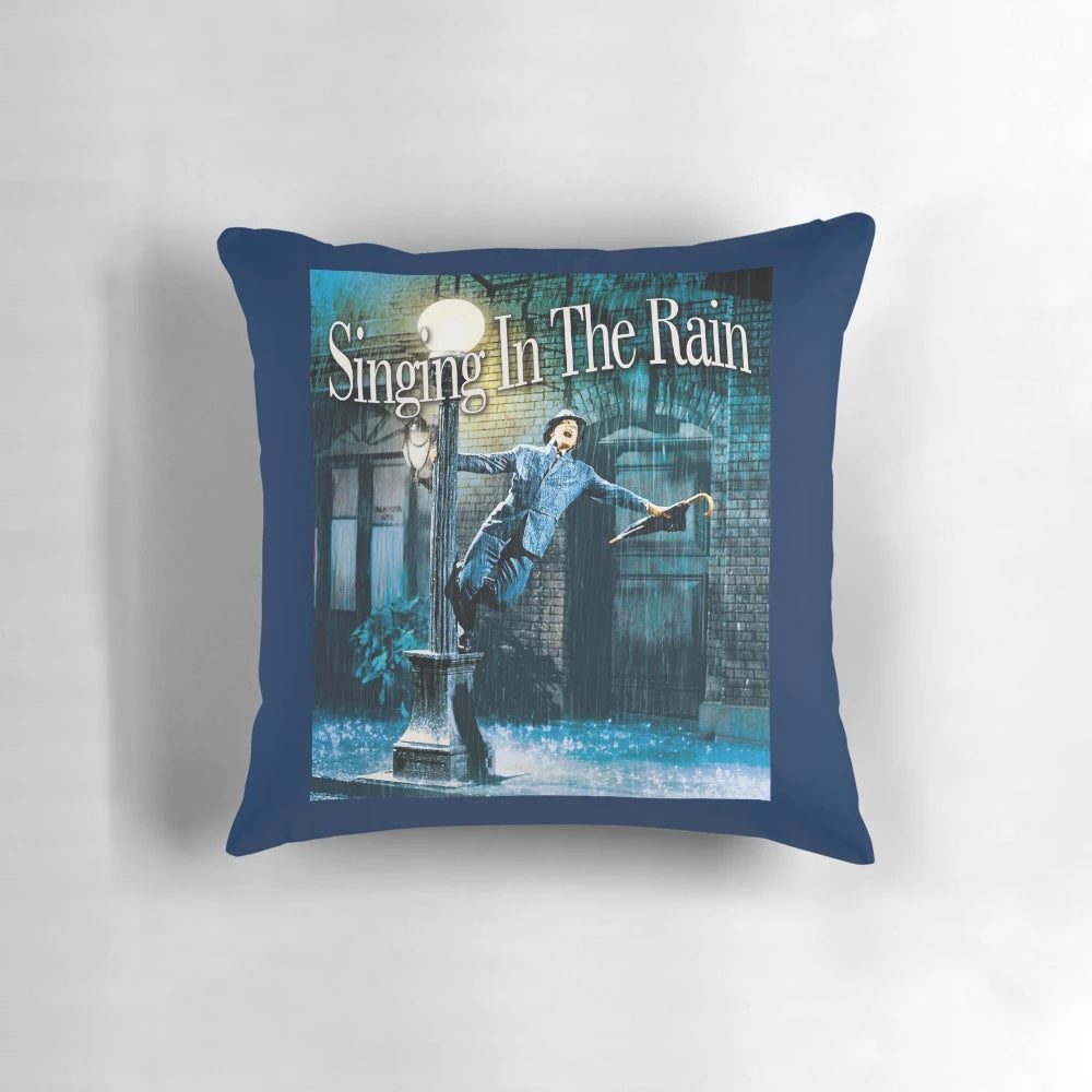 Singing in the Rain Pillow with Gene Kelly and Debbie Reynolds