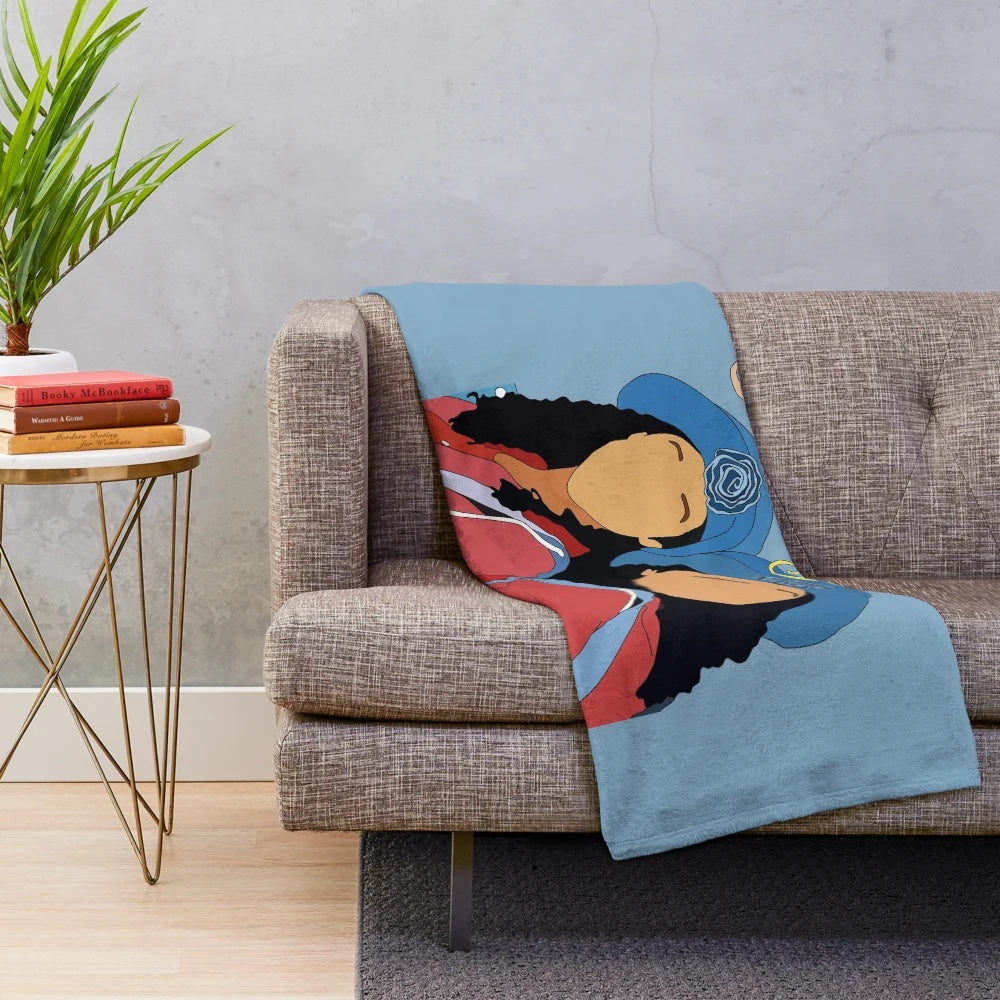 Retro Sister Sister Tia Tamera-Inspired Plush Blanket