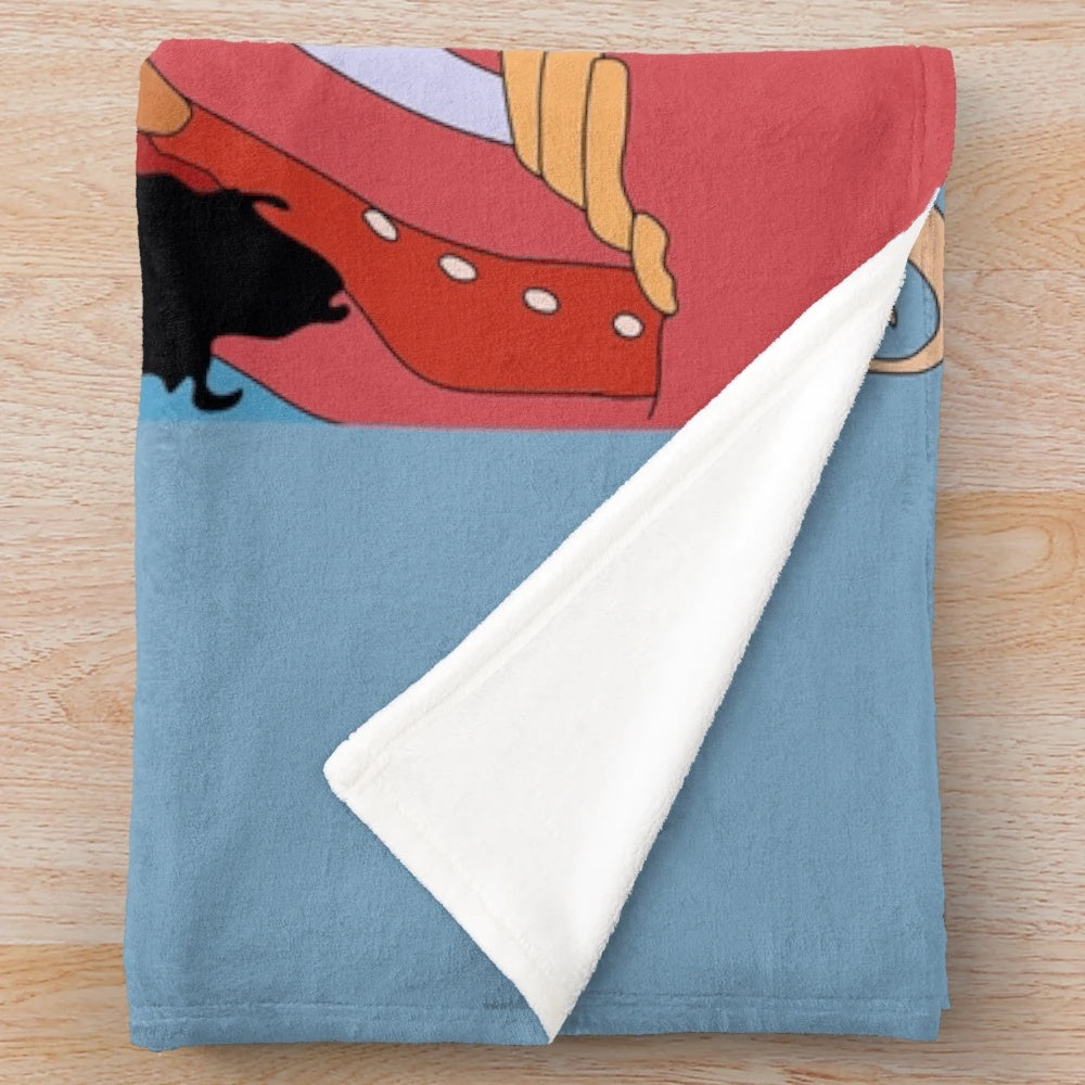 Retro Sister Sister Tia Tamera-Inspired Plush Blanket