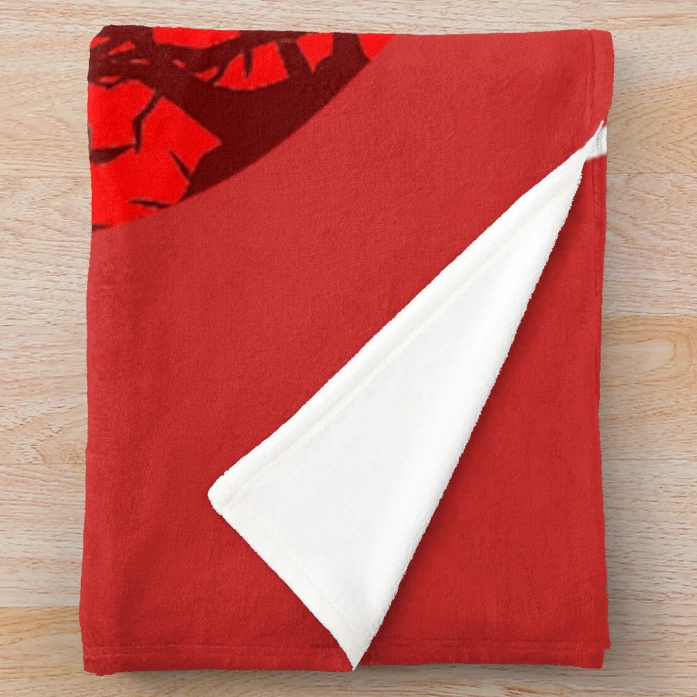 Retro Skateboard Plush Blanket