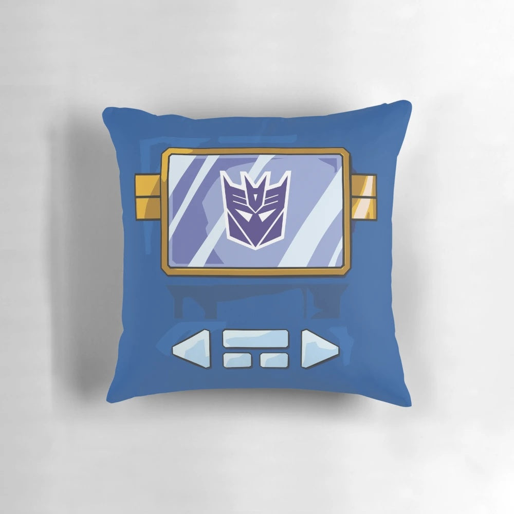 Soundwave Transformers Cartoon Inspired Chest Pillow