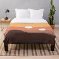 Soft and cozy plush blanket featuring a retro-inspired Star Wars Episode 4 design