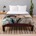 Soft and cozy plush blanket featuring the iconic duo Starsky and Hutch from the classic 1970s TV show