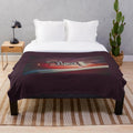 Retro-style plush blanket featuring the iconic Chevy Nova logo