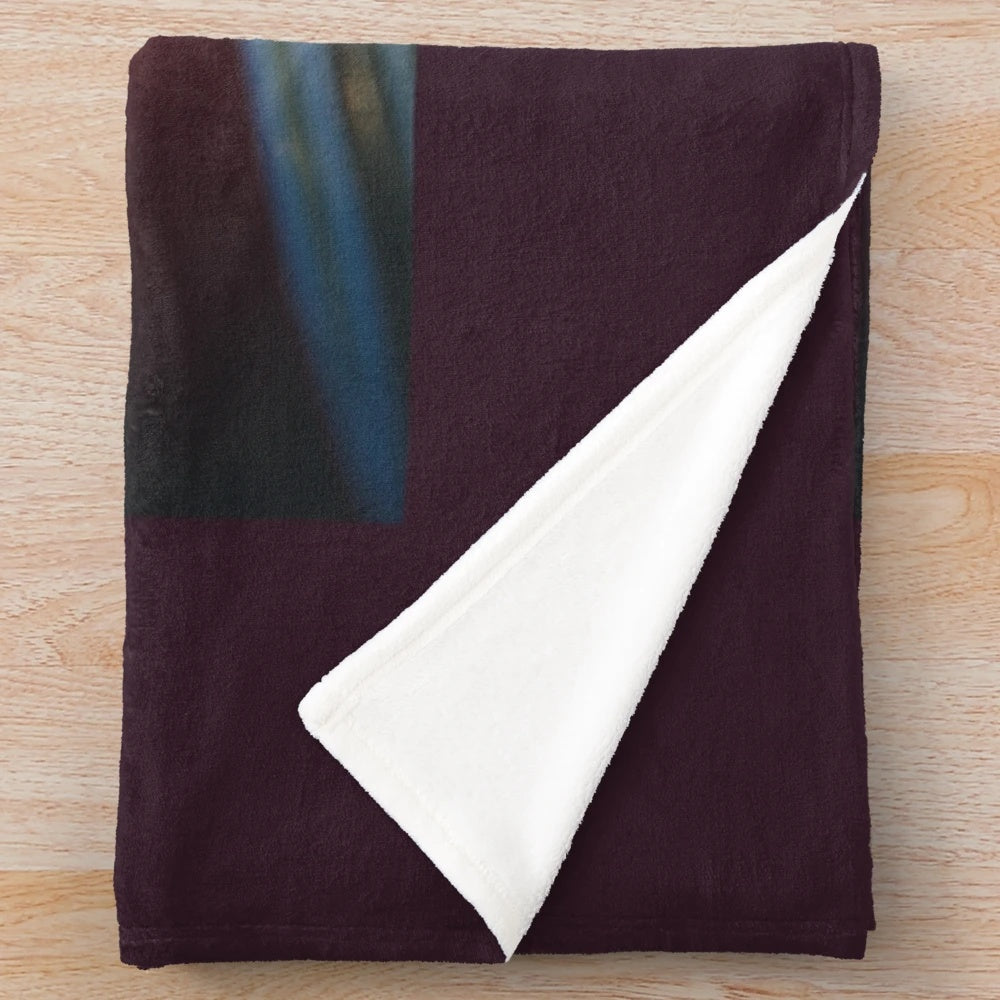 Retro-style plush blanket featuring the iconic Chevy Nova logo