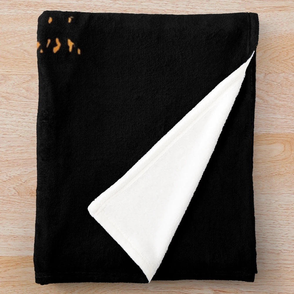 Retro ultimate frisbee plush blanket
