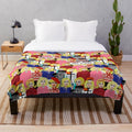 Thunderbirds Lady Penelope and Parker Inspired Plush Blanket
