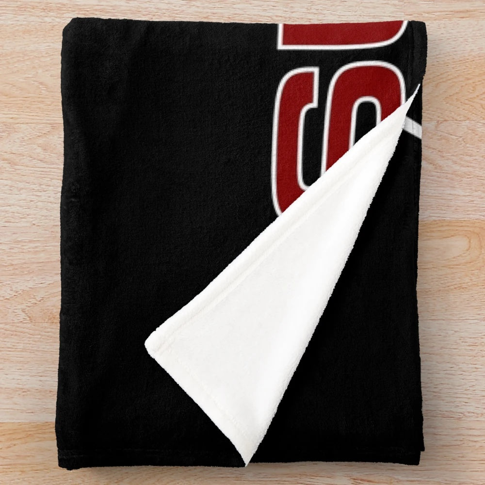Cozy plush blanket inspired by the iconic Toyota Supra Mk3 sports car