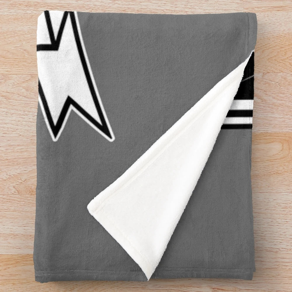 Trabant 601 plush blanket featuring the iconic East German car design
