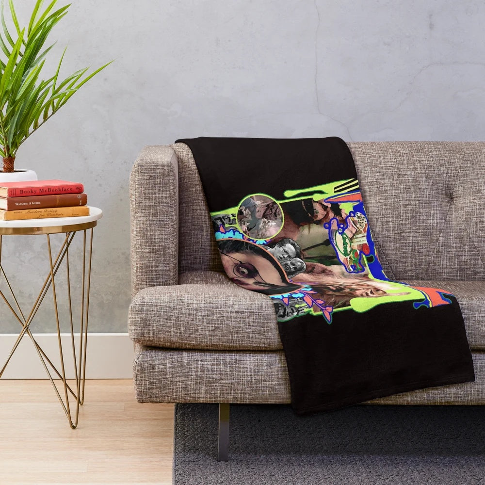 Troll 2 plush blanket featuring the iconic fantasy creature from the 1980s cult classic film