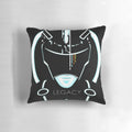 Tron Legacy-inspired pillow with 8-bit graphics and retro gaming design