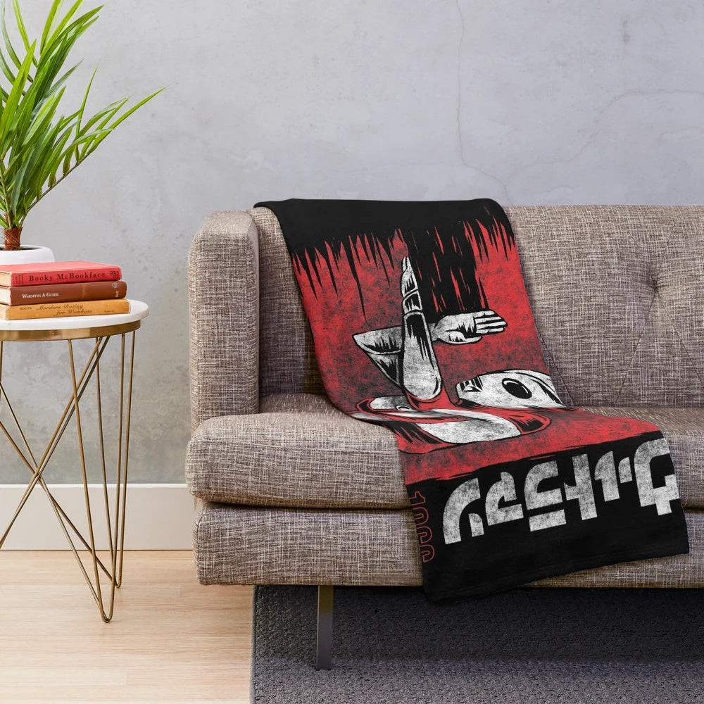 Ultraman 1966 plush blanket featuring the iconic Japanese superhero