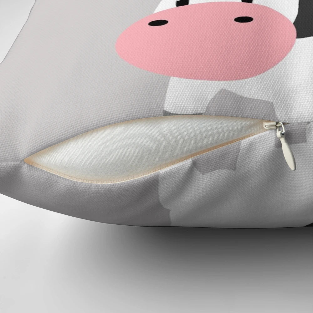 Adorable Cow and Chicken Pillow Inspired by the Harvest Moon Video Game Series