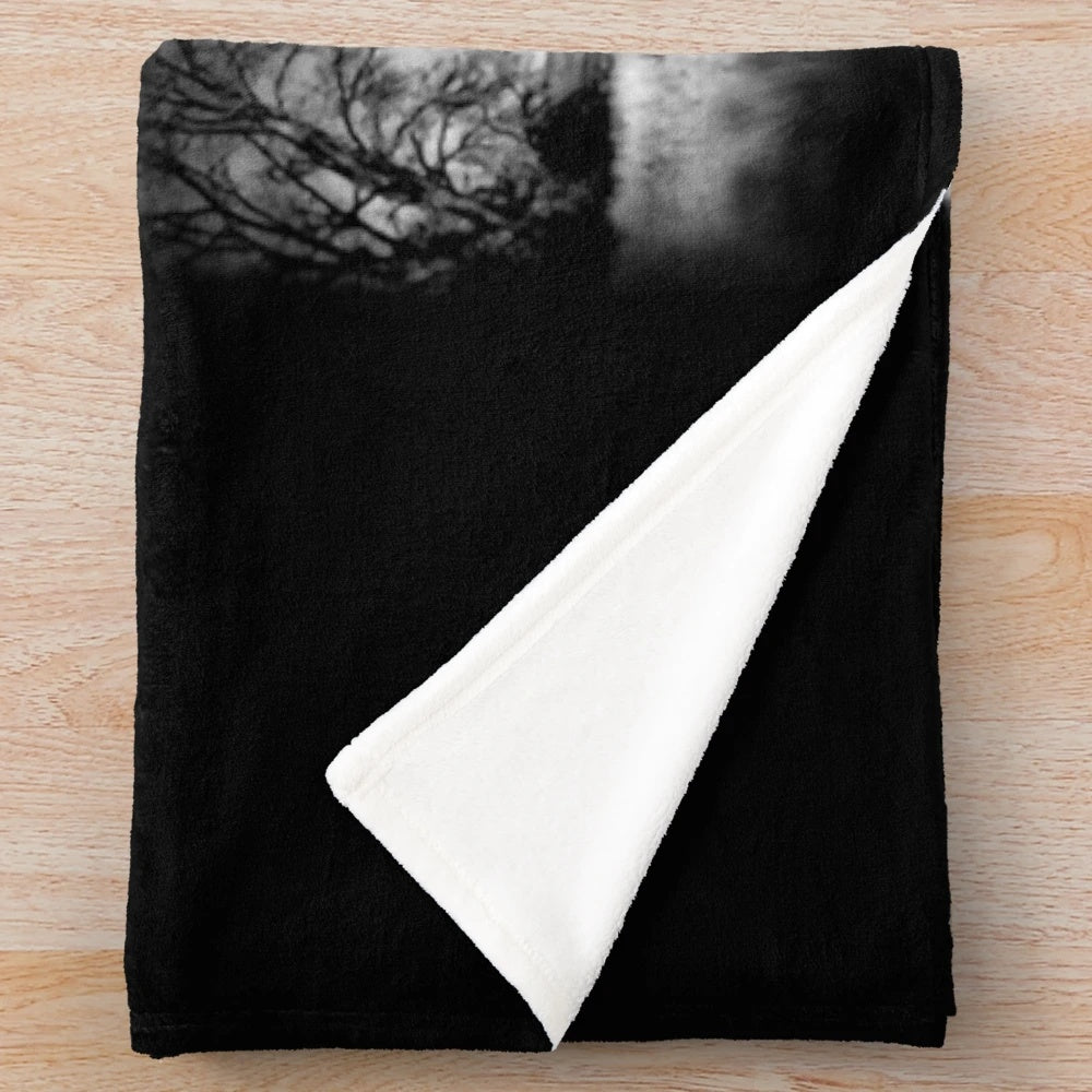 Retro vintage radio and movie inspired plush blanket