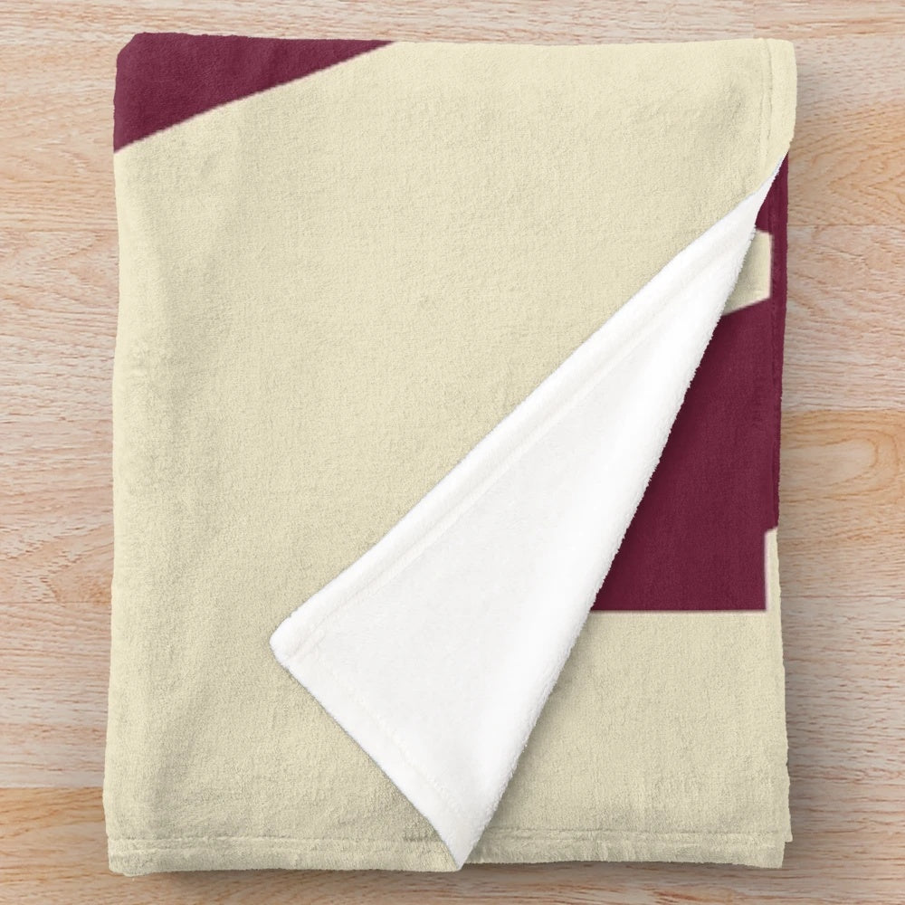 Retro vintage Vancouver Millionaires hockey team plush blanket