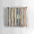 Decorative pillow featuring a classic rock vinyl record design