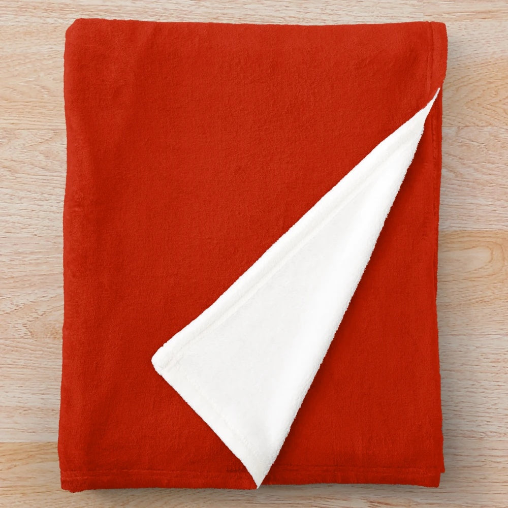 David Bowie Ziggy Stardust inspired plush blanket