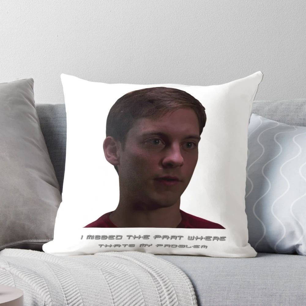 Revenge-Fueled Tobey Maguire Spider-Man Pillow