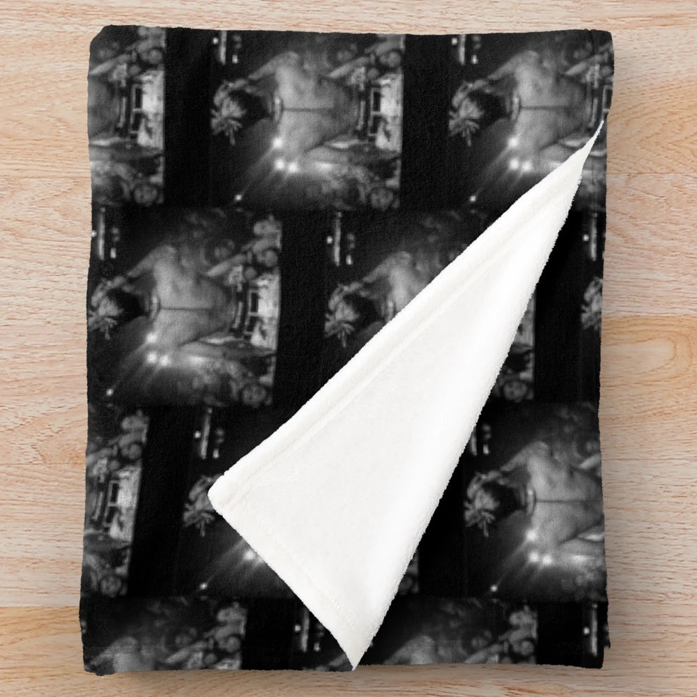 XXXTENTACION-themed plush blanket