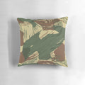 Rhodesian Army Brushstroke Camouflage Decorative Throw Pillow
