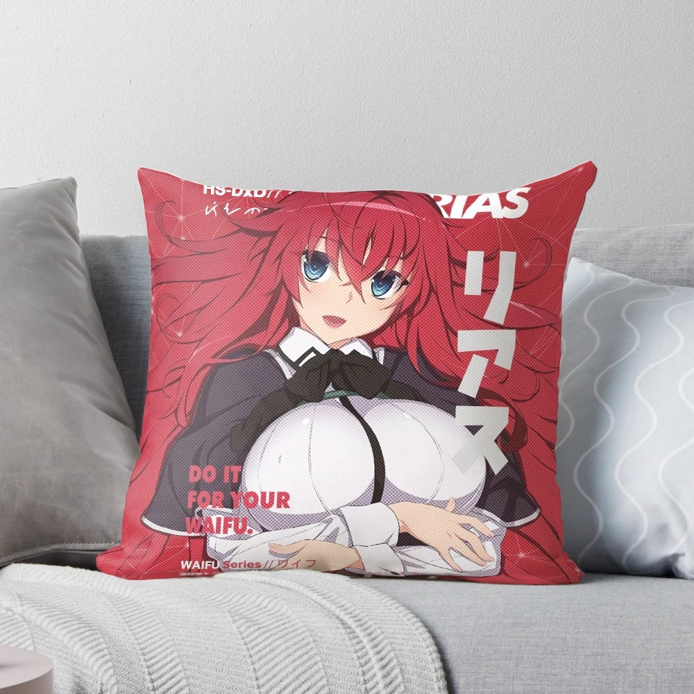 Rias Gremory anime girl waifu body pillow from Highschool DxD