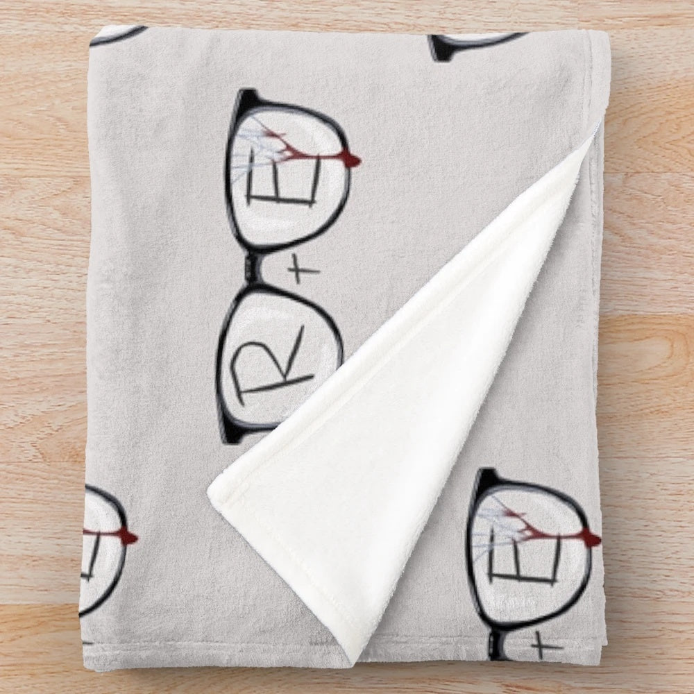 Plush blanket featuring Richie Tozier and Eddie Kaspbrak from Stephen King's It