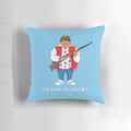 Ricky Baker Pillow featuring the iconic character from the acclaimed New Zealand film "Hunt for the Wilderpeople