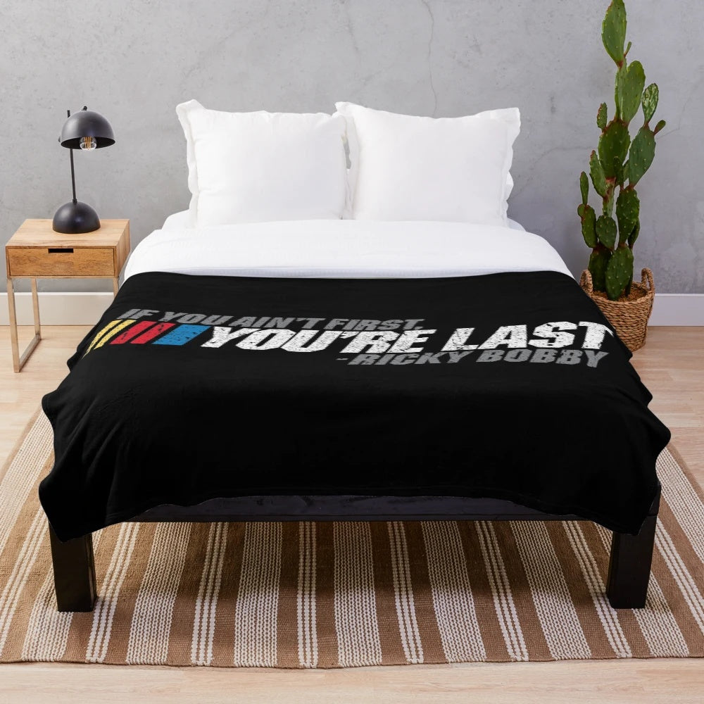 Ricky Bobby Shake n Bake inspired plush blanket