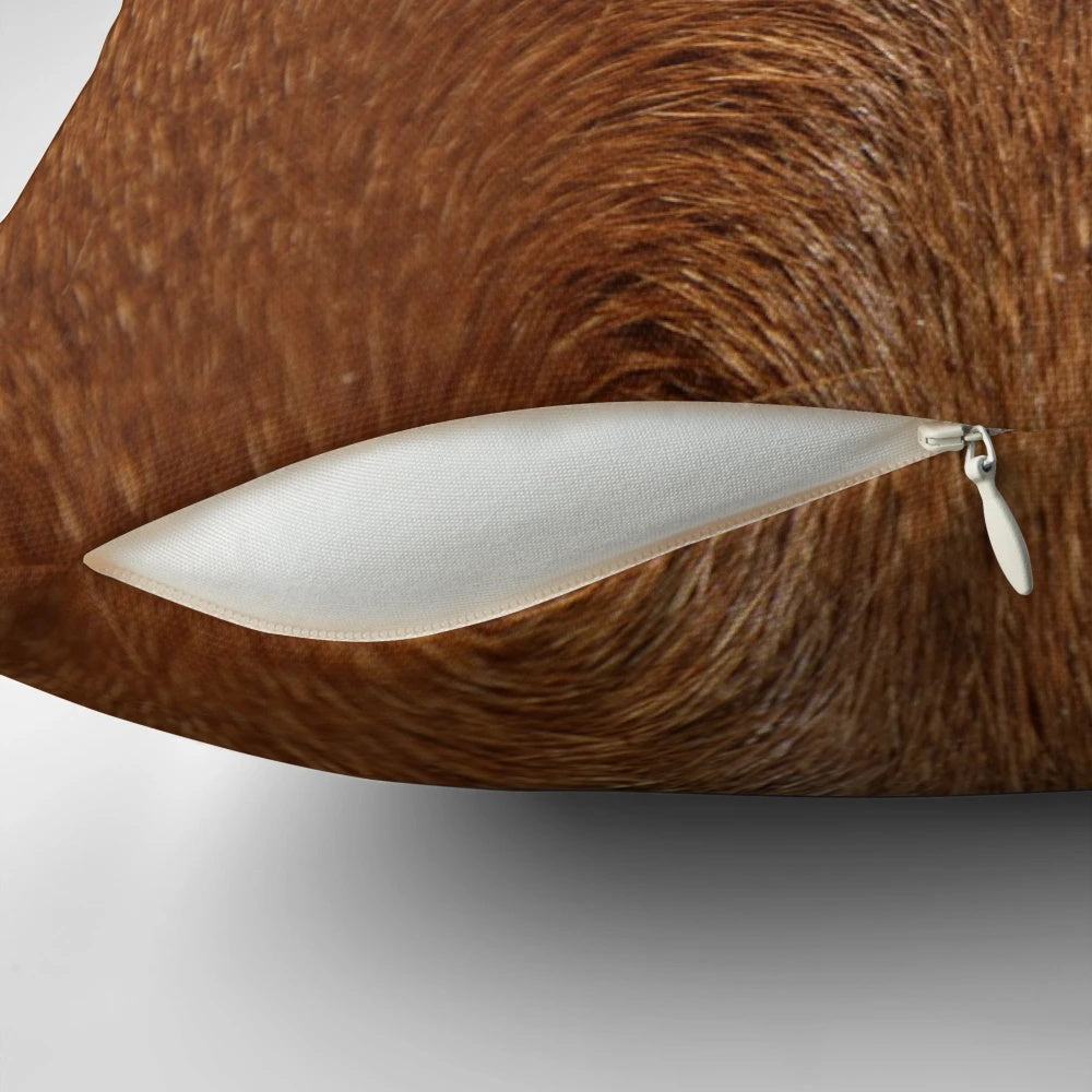 Close-up image of a Ridgeback dog's fur texture, showcasing the intricate pattern and details