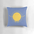Sun Worshipper Pillow with a Sunrise Design, Inspiring Positivity and Motivation