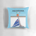 Riva Aquarama vintage wooden boat yacht pillow