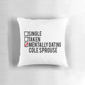 Riverdale inspired decorative pillow featuring Cole Sprouse as Jughead Jones