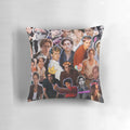 Collage pillow featuring images of Cole Sprouse as Jughead Jones from the TV series Riverdale