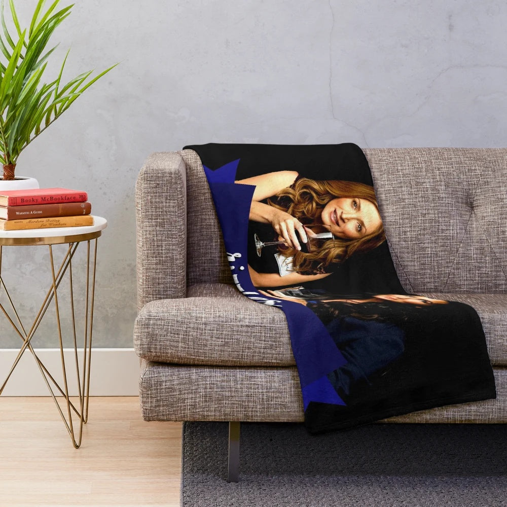 Cozy Rizzoli & Isles inspired plush blanket for fans of the TV series