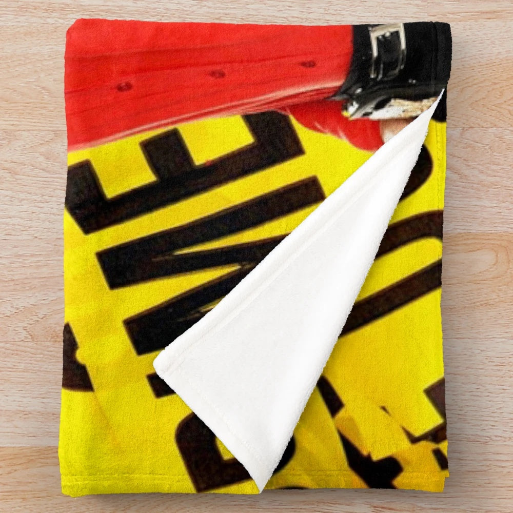 Rizzoli and Isles inspired plush blanket for fans of the crime investigation TV series