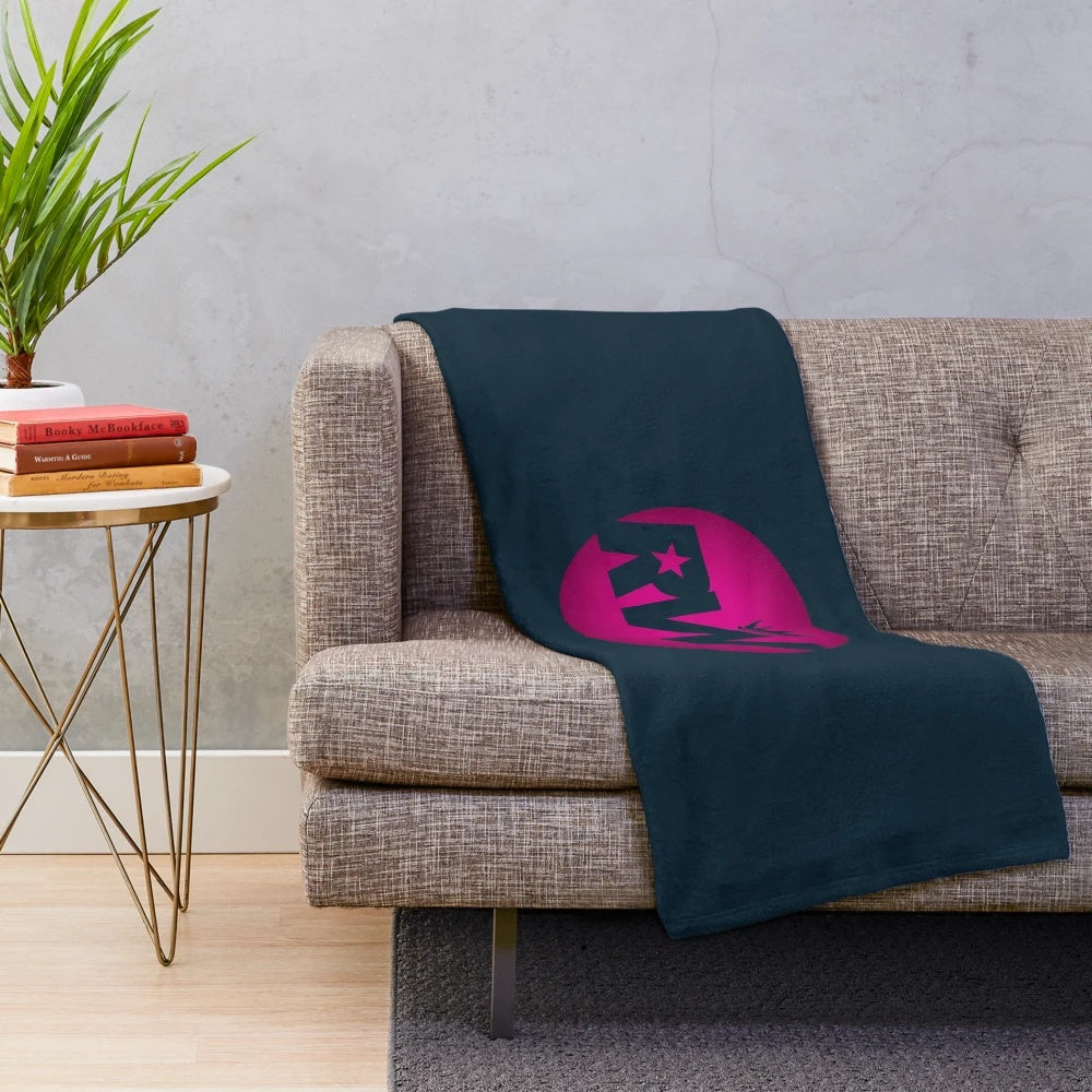 Robbie Williams inspired plush blanket