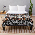 Robert Sheehan inspired plush blanket