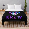 Roblox plush blanket featuring the Funneh and The Krew design