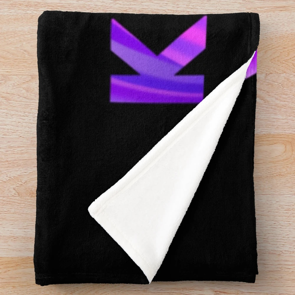 Roblox plush blanket featuring the Funneh and The Krew design