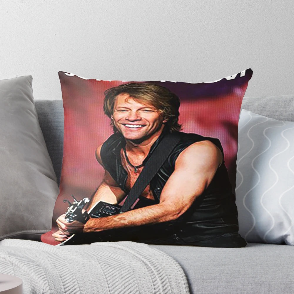 Bons Jovis Rock Band On Tour 2023 Pillow