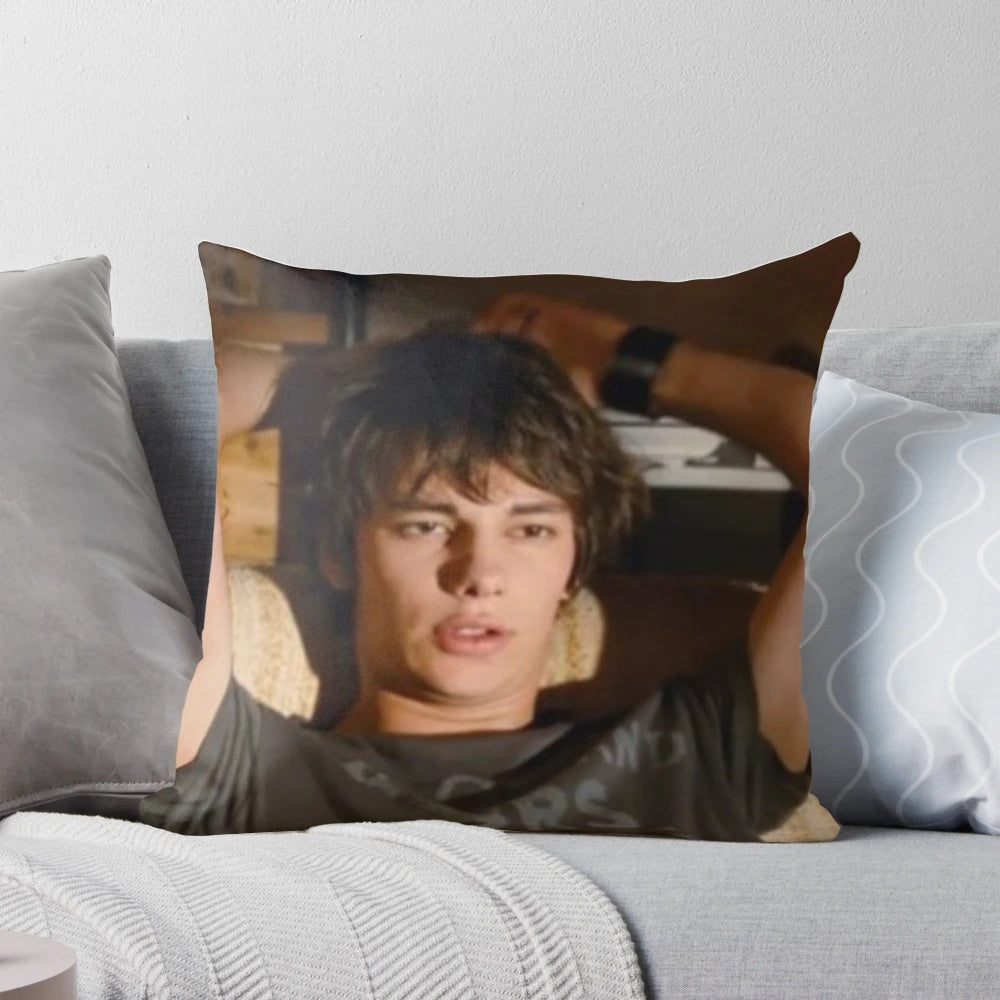 Rodrick-inspired throw pillow featuring the popular character from Diary of a Wimpy Kid
