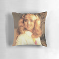 Rogerina drag queen pillow featuring Roger Taylor from Queen's "I Want to Break Free" music video